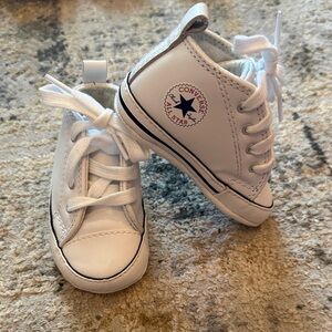 Converse Infant White All Star High-Top Sneakers